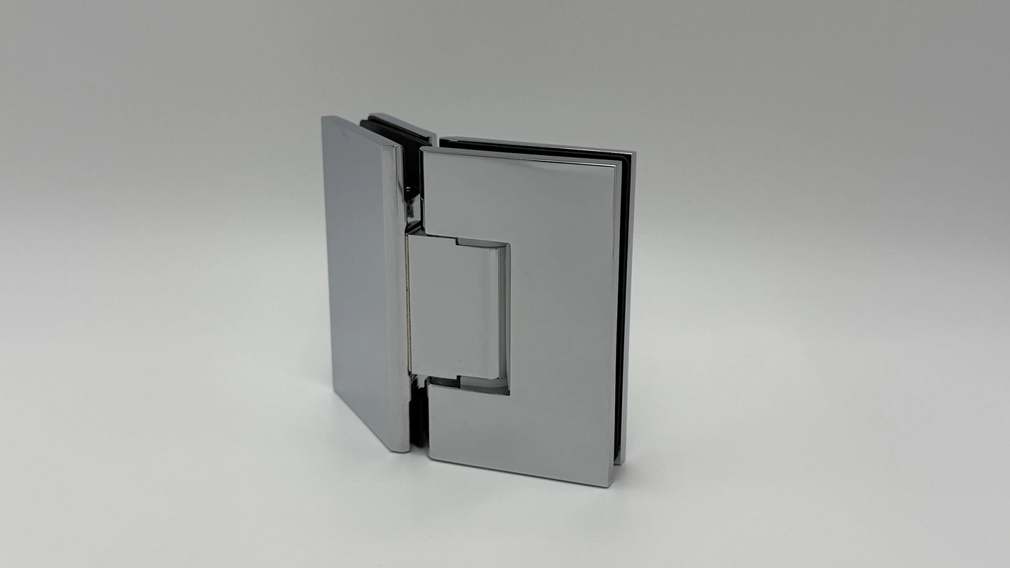 Shower Hinge Adjustable 135°, Glass to Glass